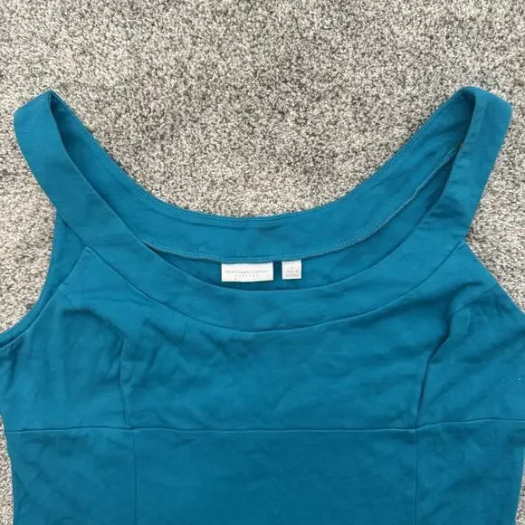 New York & Company Dress XL Sleeveless Tank Layering Y2K Revival Office Chic - Picture 4 of 9